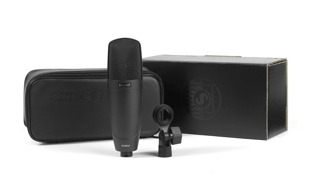 Shure KSM32 - Microfone Condensador p Estudio : Amazon.com